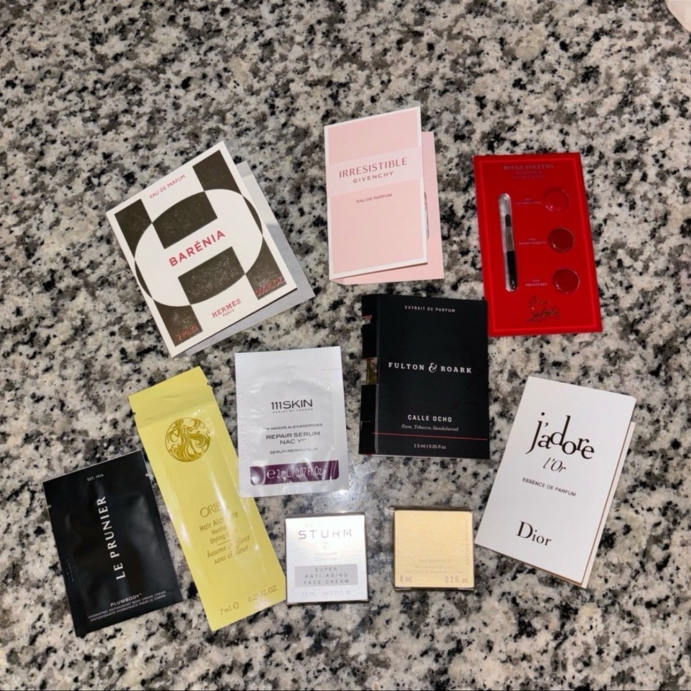 Assorted Fragrance and Skincare Samples